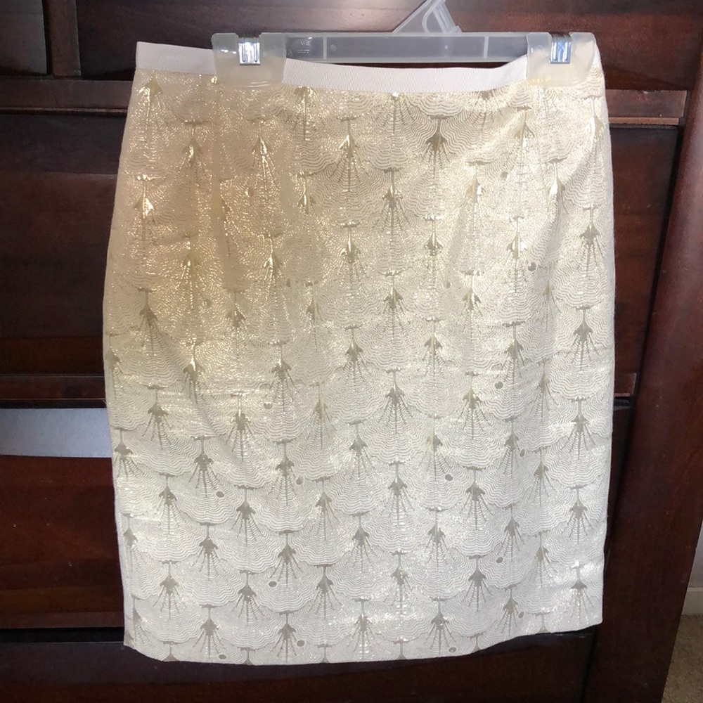 Shiny Gold Skirt
